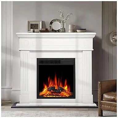 Lareira Elétrica R.W.FLAME 110x101cm 1500W
