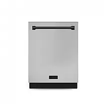 Lava-louças Gordon Ramsay Thor Kitchen Inox Preto 61 cm 8 Ciclos LED 120V