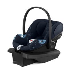 Cadeira de Bebe para Carro com Proteção Linear Contra Impactos Laterais, Apoio de Cabeça Ajustável em 11 Posições e Base Safelock