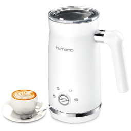 Befano Espumador de Leite Elétrico, Capacidade 300 mL, Desligamento Automático, 110V, Branco