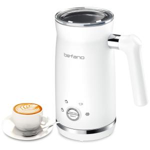 Befano Espumador de Leite Elétrico, Capacidade 300 mL, Desligamento Automático, 110V, Branco