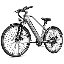 Bicicleta Elétrica para Adultos YOLOWAY, Aro 26", Motor de Pico de 1000W, Autonomia de 72km, E-bike de Cidade sem Escovas, 25mph