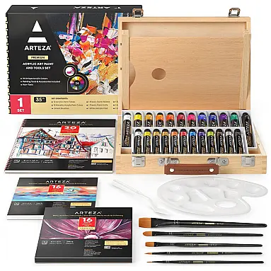 Kit de Tinta Acrílica Profissional