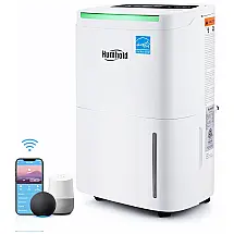 Desumidificador para Grandes Ambientes 420 m2 com Controle de voz Wifi e Alexa, 110V, Humhold, Branco