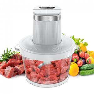 Processador de Alimentos até 8 Xícaras com 2 Velocidades, 110V 350W, VASTELLE, Branco