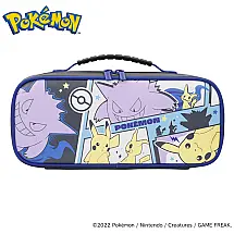 Case de Transporte HORI Cargo Pouch Compact Nintendo Switch Pikachu Gengar Mimikyu Modelo NSW-412U