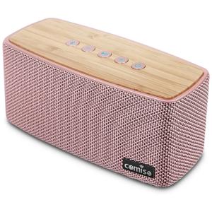 Caixa de Som Bluetooth 5.0 sem Fio Portátil, 20W, até 24H, COMISO M20S, Rosa
