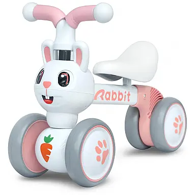 Bicicleta sem Pedal Infantil Coelho