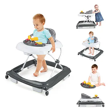 Andador Infantil BABY JOY Cinza