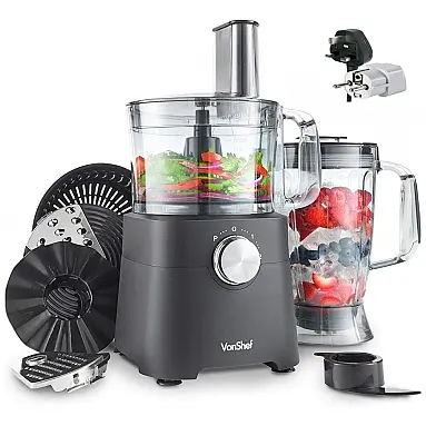 VonShef Processador de Alimentos Multifuncional