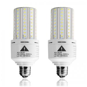 ZP Lâmpada LED 400W 6250 Lumens 5000K Branca com Base E26, E27, 2 Unidades