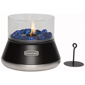 Mini Fogueira de Mesa com Vidro á Prova de Vento, Cuisinart COH 700