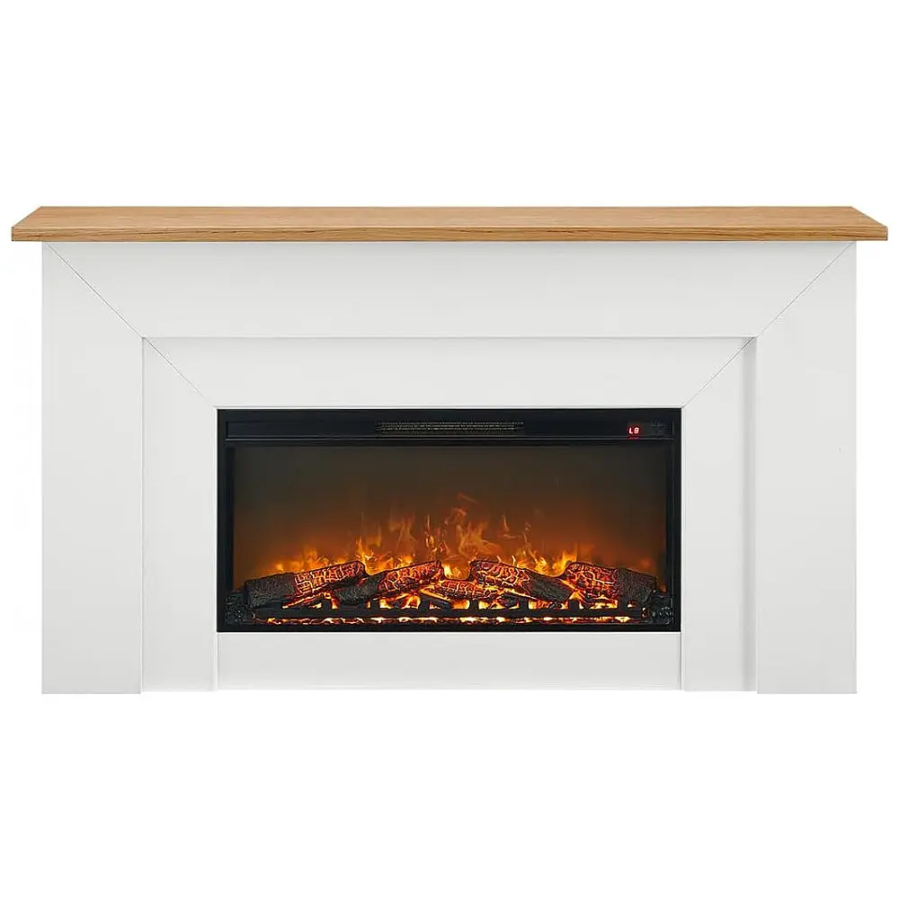 Lareira Elétrica Bowery Hill 163x99cm 1500W Chamas LED Console Móvel 110V — foto 3
