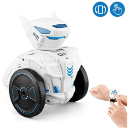 Robô Dançarino com Controle Remoto e Detecção Remota de Gravidade, WOMTOY 1602686, Branco