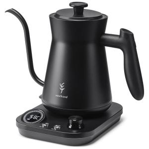 Chaleira Elétrica 800mL com Controle de Temperatura e Cronômetro Embutido, 1200W, 110v, SOUL HAND, Preto