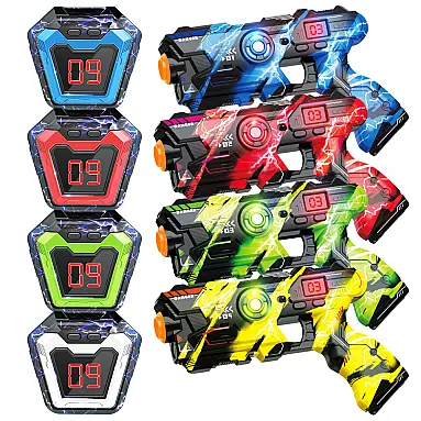 Conjunto de Pistola de Brinquedo