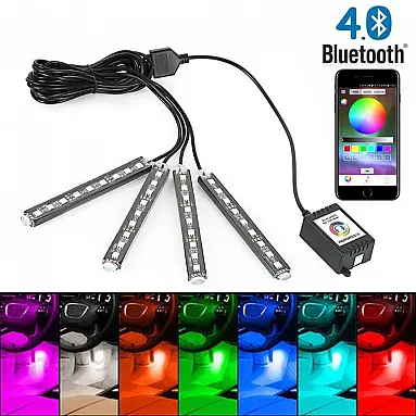 Luz LED Automotiva Decorativa Interna