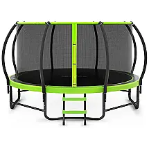 Cama Elastica Capacidade até 200 kg e Tamanho 3,6 Metros, CalmMax, Verde