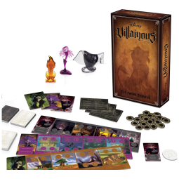 Jogo de Estratégia Disney Villainous Evil Comes Prepared da Ravensburger - Premiado Brinquedo do Ano - Idade Recomendada 10+