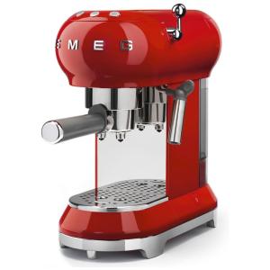 Cafeteira Elétrica 50s Retro Expresso 15 Bar Capacidade 1L, SMEG ECF01RDUS, Vermelho
