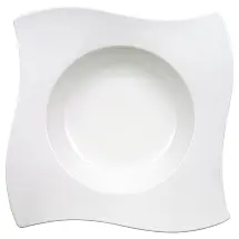Prato para Massa ou Sopa de 28 cm, Elegância e Praticidade em Sua Mesa com Formato Redondo e Material de Porcelana, Villeroy Boch, Branco