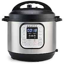 Panela de Pressão Elétrica 3L Programável, Aço Inoxidável, 700W, 110v, INSTANT POT Duo Mini, Cinza