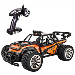 Off Road Controle Remoto Sem Fio Até 80mts e 24km, h Anticolisão e Choque Recarregável