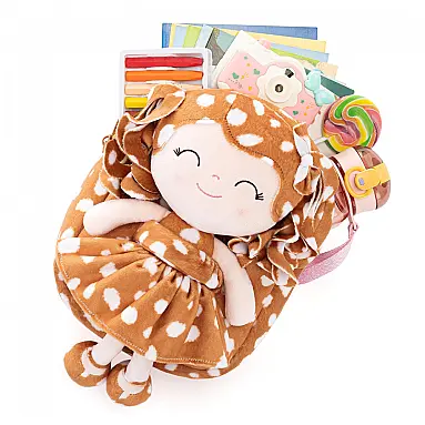 Mochila infantil Gloveleya de pelúcia