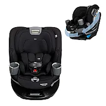 Cadeira para Bebê Maxi-Cosi Emme Giratória 360°, Multifuncional, Preta, Suporta até 36 kg