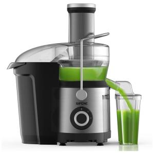 Centrifuga de Frutas com Alto Rendimento, 110V 1300W, SiFENE, Preto