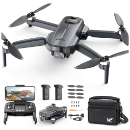 Drone com Câmera 4K para Adultos, GPS RC Quadcopter FPV Dobrável, Transmissão Wi-Fi 5G, Retorno Automático e 50 Minutos de Voo, WeFone