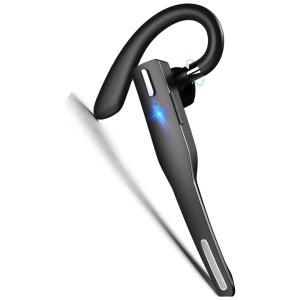 Fone de ouvido sem Fio Headset Bluetooth para Chamadas com Microfone, XVV yyk 525 T, Preto