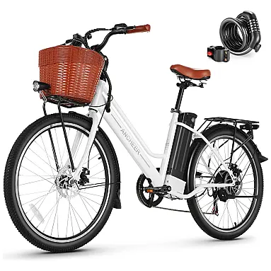 Bicicleta Elétrica ANCHEER 26 para