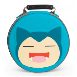 Estojo PowerA Pokémon Snorlax para Nintendo Switch e Switch Lite com interior moldado e armazenamento para jogos