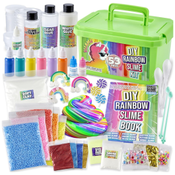 Kit de Slime Divertido Sensorial de Dinossauros com Acessórios para Crianças de 5 a 12 Anos, Laevo