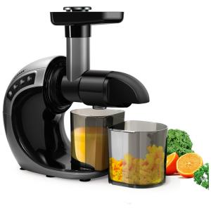 Centrífuga de Frutas, 2 Velocidades, Aço Inoxidável, 150W, 110v, CHULUX, Prateado