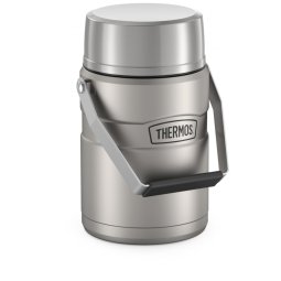 Frasco Térmico para Alimentos 1.3 L com Vedação a Vácuo Aço Inoxidável, THERMOS SK3030MSTRI4, Prateado