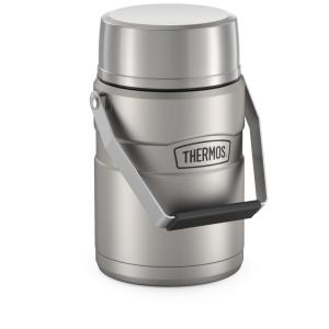 Frasco Térmico para Alimentos 1.3 L com Vedação a Vácuo Aço Inoxidável, THERMOS SK3030MSTRI4, Prateado
