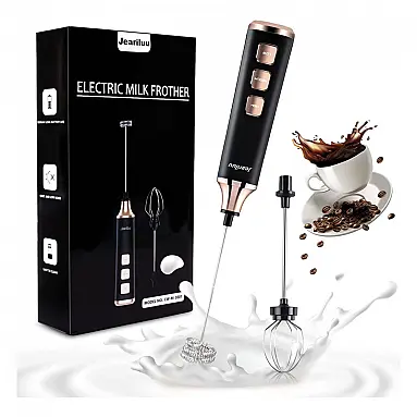 Espumador Elétrico de Leite, Recarregável