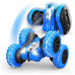 Carrinho de Controle Remoto para Adultos e Crianças com Bateria Recarregável, MISSCAT, Azul