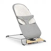 Cadeirinha-Berço UPPAbaby Mira Cinza Mélange 2-em-1 Espreguiçadeira Portátil do Nascimento a 13 kg