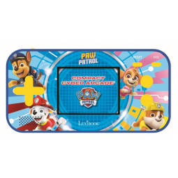 Console de Jogos Portátil Cyber Arcade Paw Patrol Chase com 150 Jogos, Tela LCD e Operado por Bateria, LEXiBOOK, Vermelho e Azul