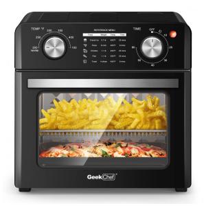 Forno Elétrico de Bancada com 10 Litros de Capacidade e Função AirFyer, 110V 1400W, Geek Chef