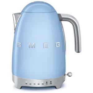 Chaleira Elétrica Capacidade 1.7L, com Desligamento Automático, azul, SMEG KLF04PBUS, Azul