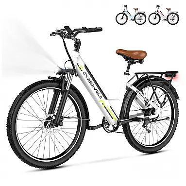 Bicicleta Elétrica Aoango EK2 Branco