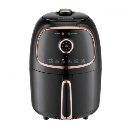 Fritadeira Elétrica AirFryer 2L com Desligamento Automático e Temporizador 110V 1200W, Brentwood AF202BKC, Preta