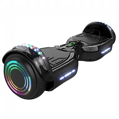 Hoverboard Hoverstar Preto Cromado com