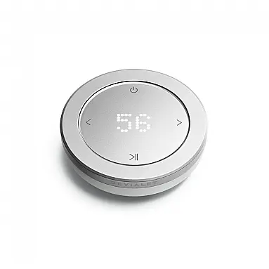 Controle remoto Devialet branco icônico