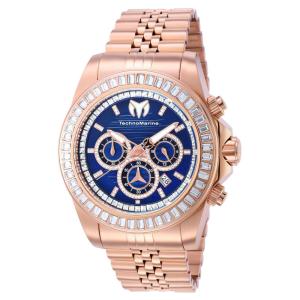 Relgio Masculino TechnoMarine Manta Ray - 47mm. Ouro rosa TM-221008