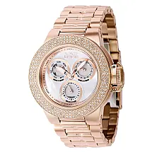 Relógio feminino Invicta Subaqua 0,93 quilates com diamante e mostrador madrepérola , ouro rosa 39008